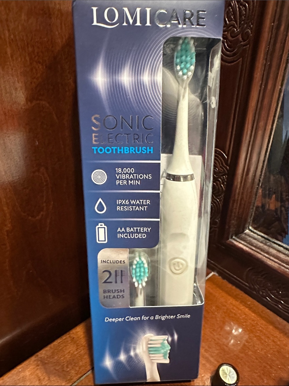 White Sonic Electric Toothbrush – White nib